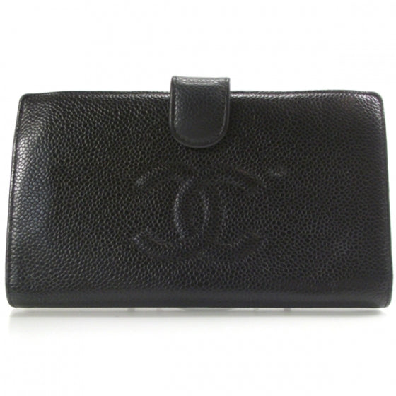 Chanel Caviar Wallet Black 1 of 11