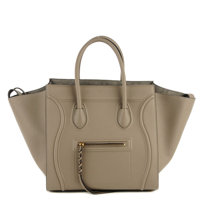 Celine Supple Calfskin Medium Phantom Luggage Medium Grey 1 of 7
