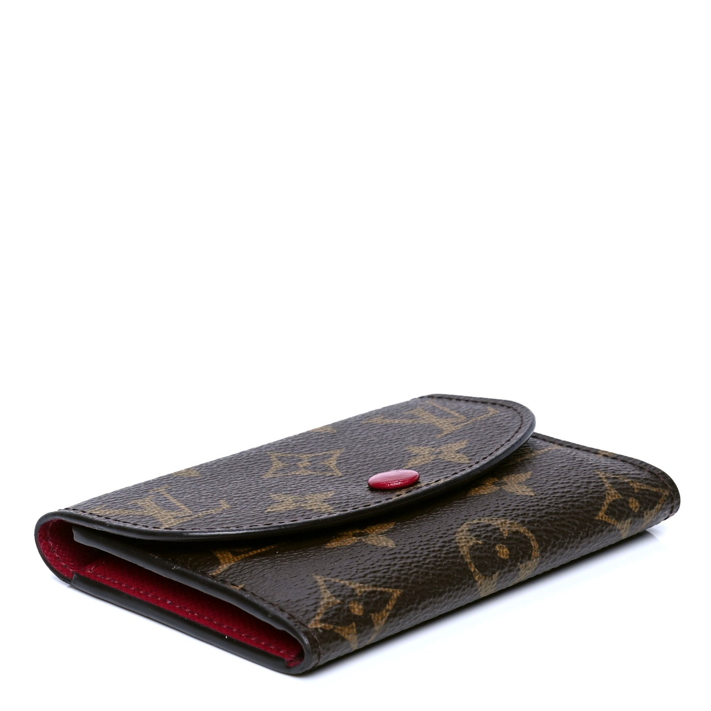 Monogram Rosalie Coin Purse Fuchsia