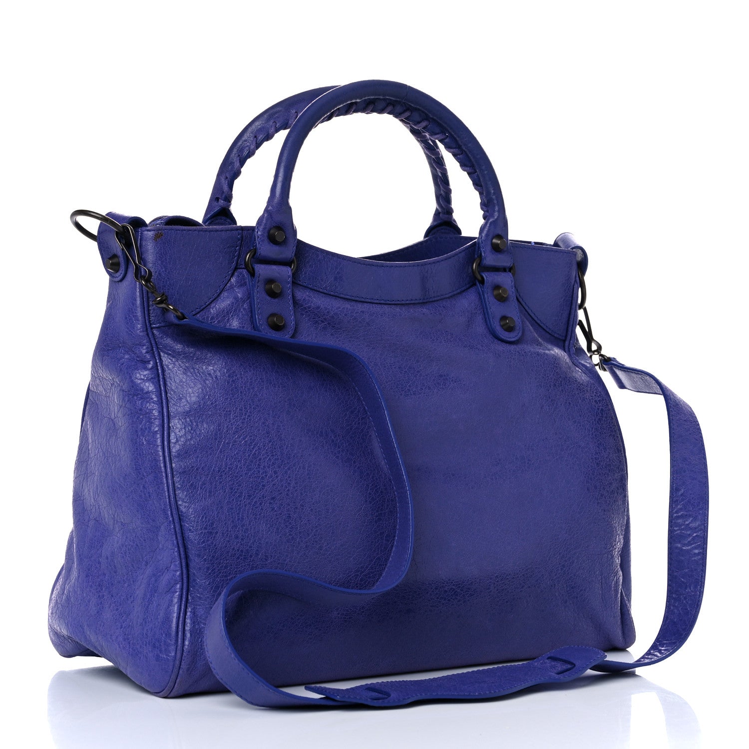 Balenciaga Agneau Classic Hardware Velo Bleu Lavande 3 of 19