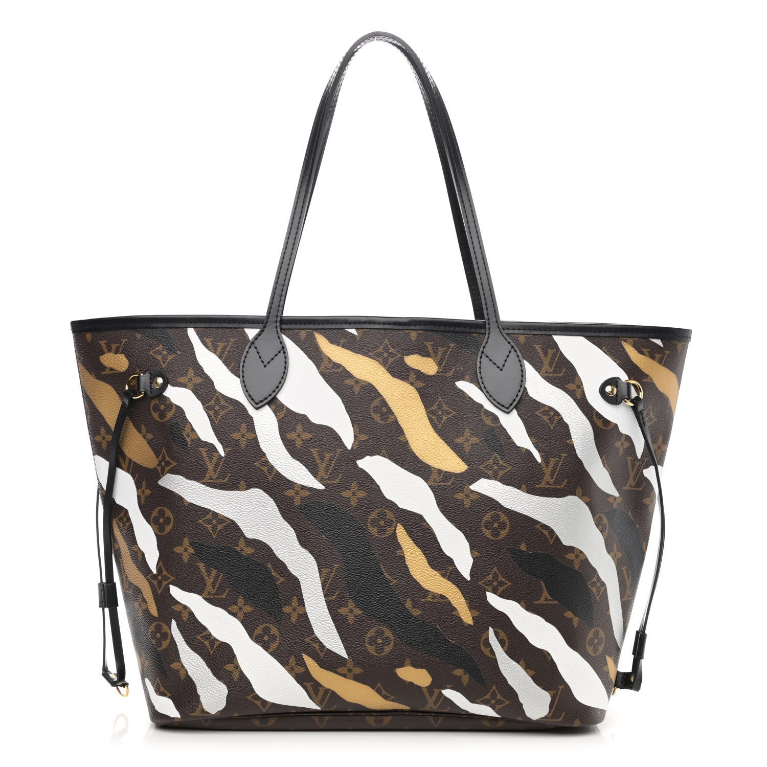 Louis Vuitton X LOL Monogram Neverfull MM Gold Silver 1 of 11