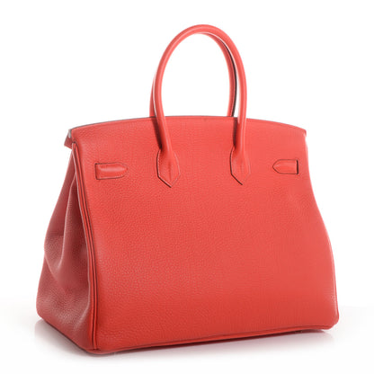 Hermes Togo Birkin 35 Capucine 3 of 10