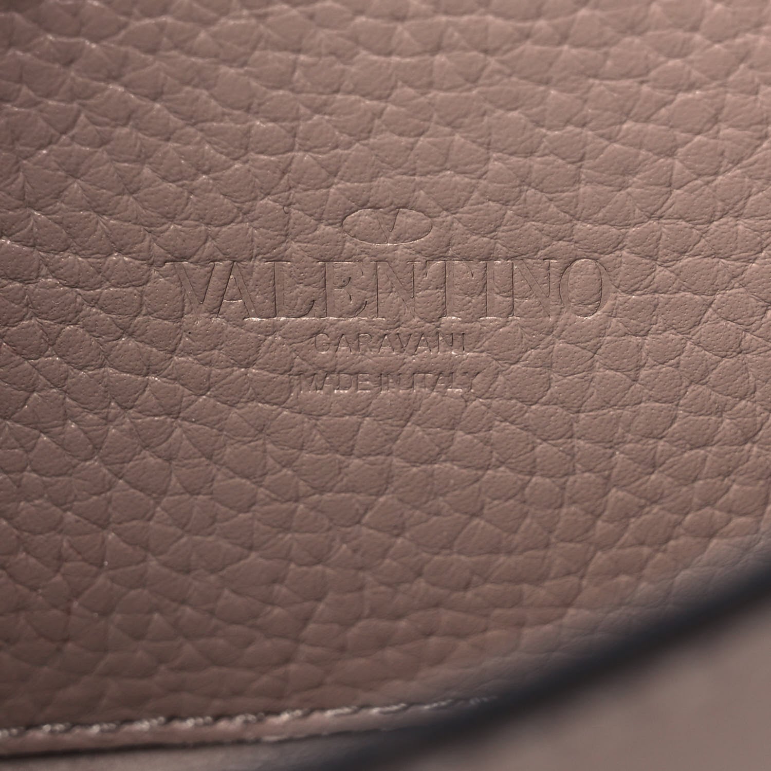 Valentino Garavani Pebbled Calfskin Medium Rockstud Flip Lock Crossbody Bag Poudre 5 of 9