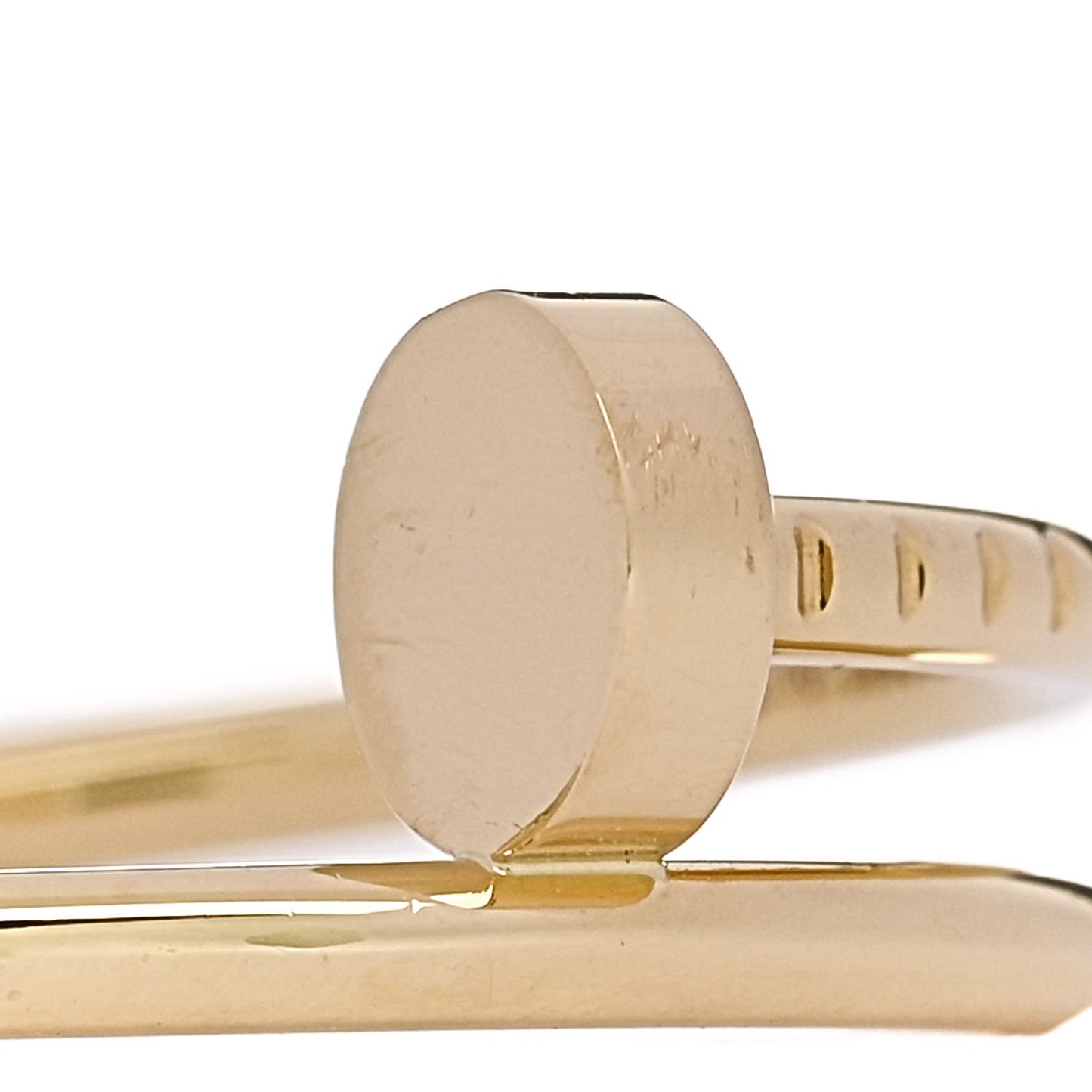 18K Yellow Gold Small Juste Un Clou Ring 56 7.5