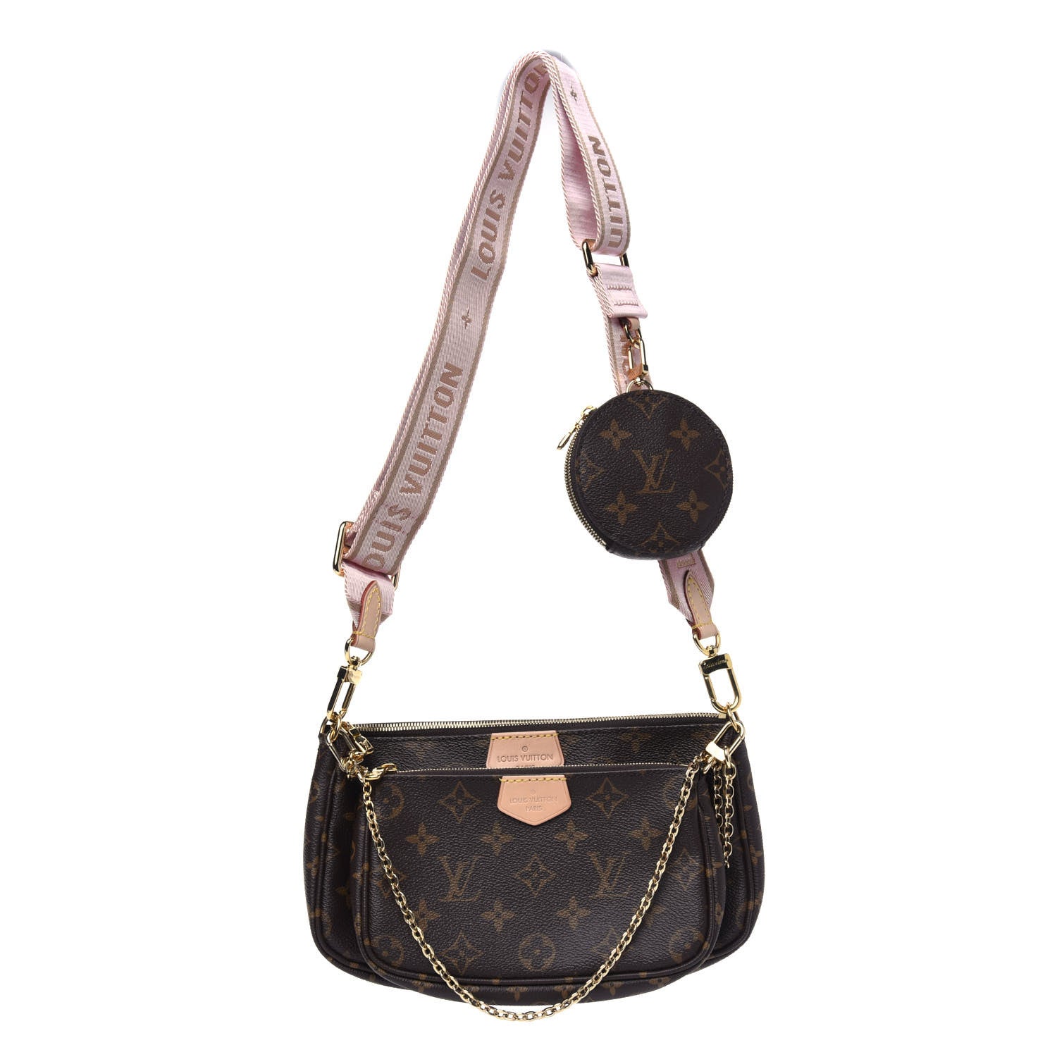 Louis Vuitton Monogram Multi Pochette Accessories Rose Clair 1 of 10