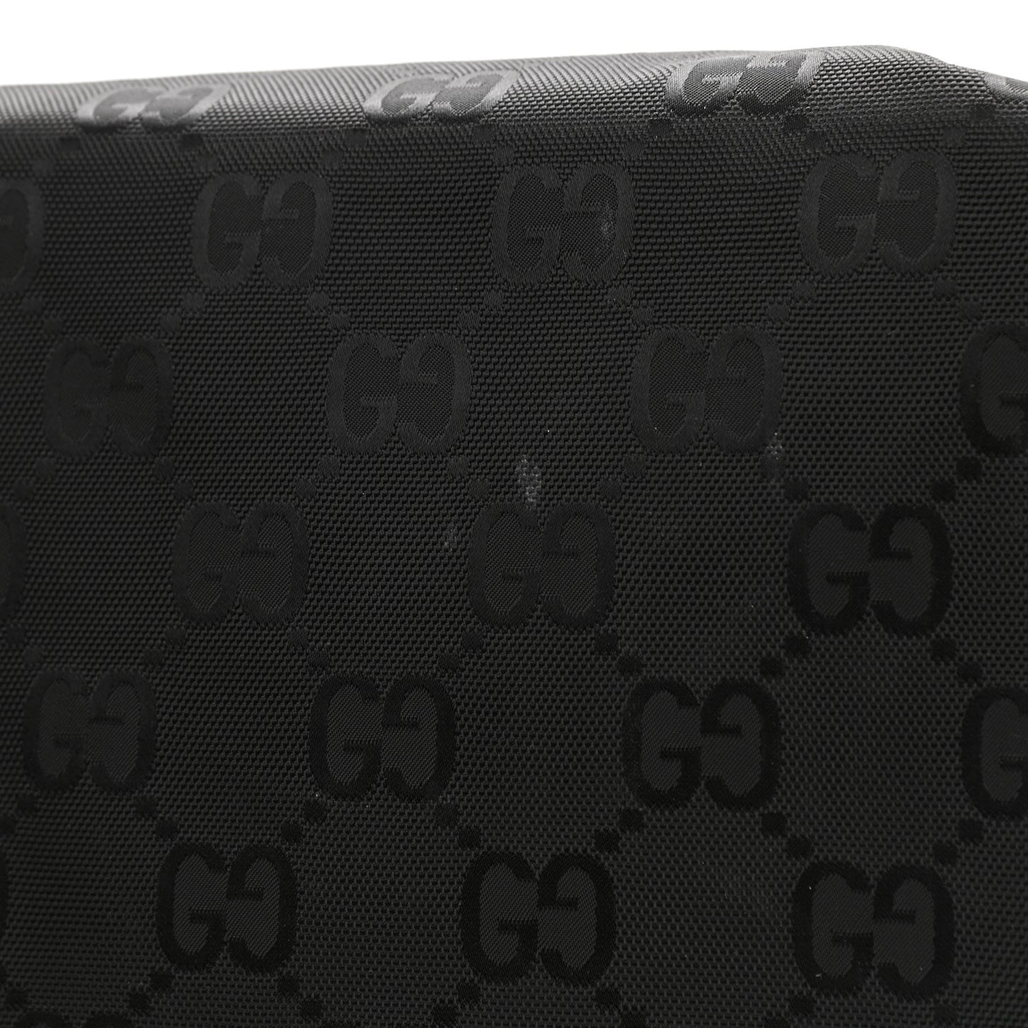 Econyl Nylon Monogram Large Off The Grid Tote Bag Black