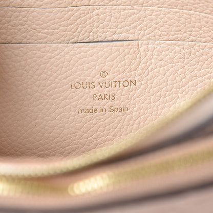 Louis Vuitton Empreinte Double Zip Pochette Beige Rose Creme 7 of 7