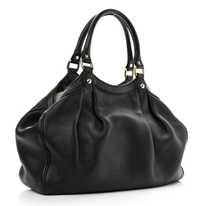 Gucci Calfskin Medium Sukey Tote Black 2 of 13