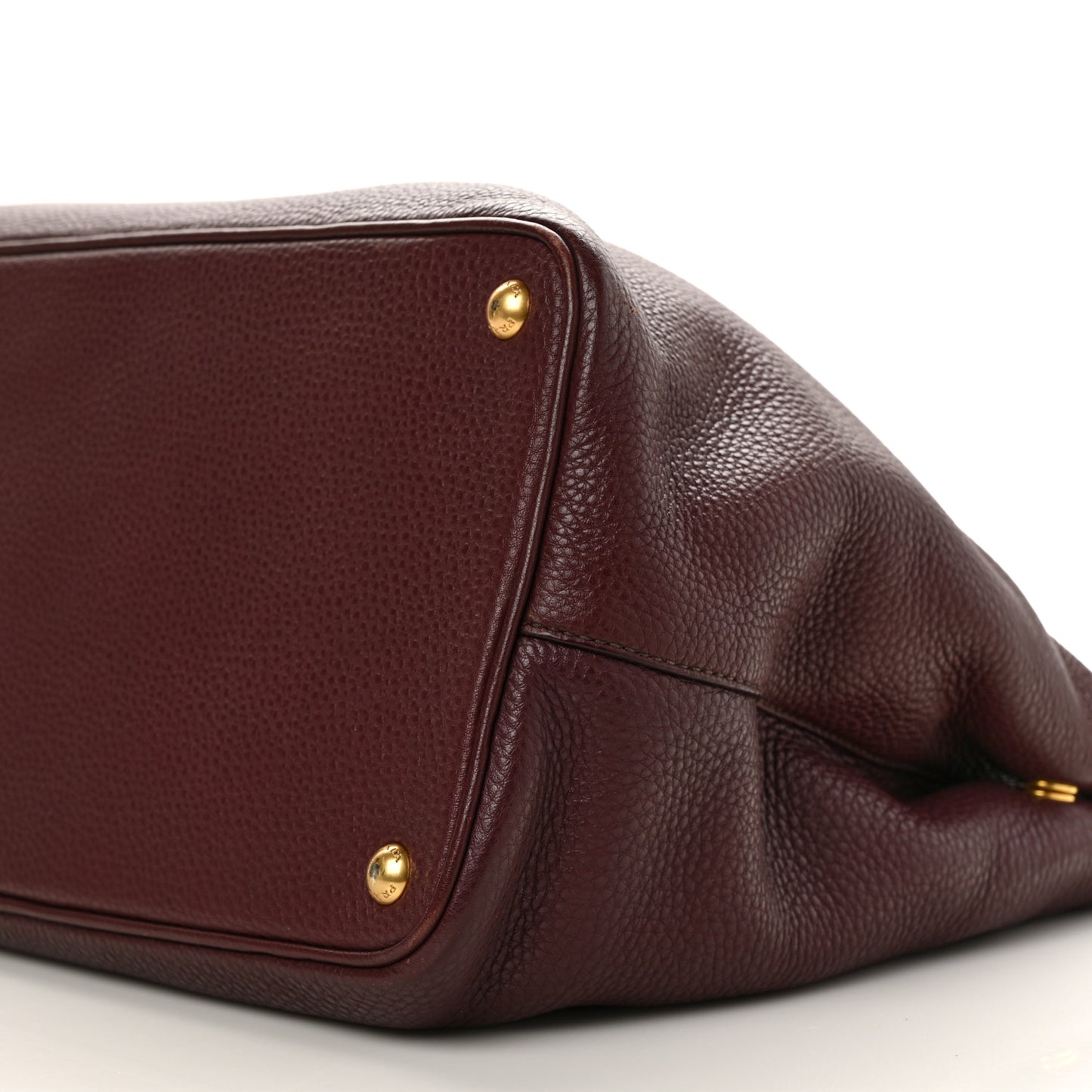 Vitello Daino Tote Granato