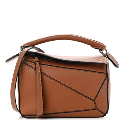 Loewe Calfskin Mini Puzzle Bag Tan 1 of 11