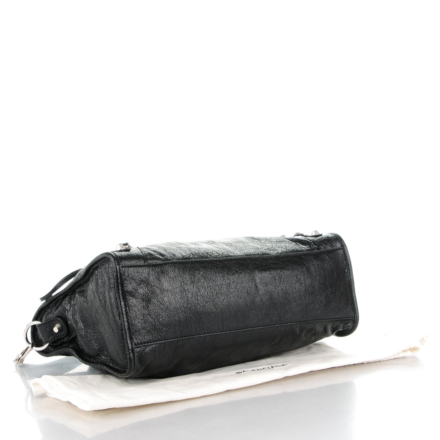 Agneau Giant 12 Silver Hardware City Black