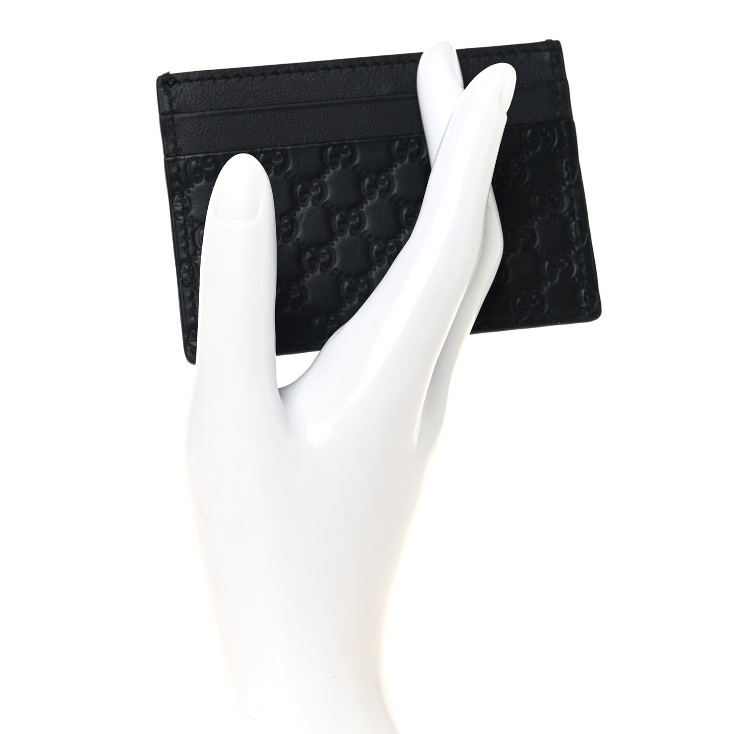 Microguccissima Card Holder Black