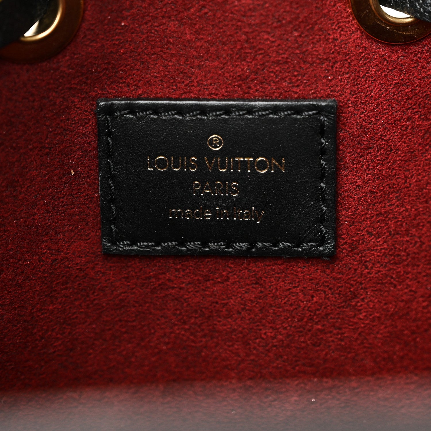 Louis Vuitton Empreinte Monogram Giant Neonoe MM Black Beige 7 of 10