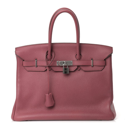 Hermes Togo Birkin 35 Bois de Rose 1 of 10