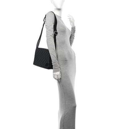 Louis Vuitton Damier Graphite District PM NM 2 of 16