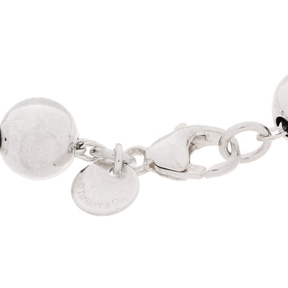 Tiffany Sterling Silver 8mm Hardwear Ball Bracelet 4 of 5