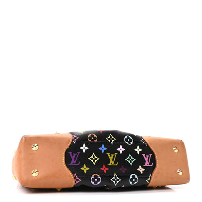 Louis Vuitton Monogram Multicolor Judy MM Black 3 of 8