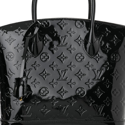 Louis Vuitton Vernis Lockit PM Black 7 of 9