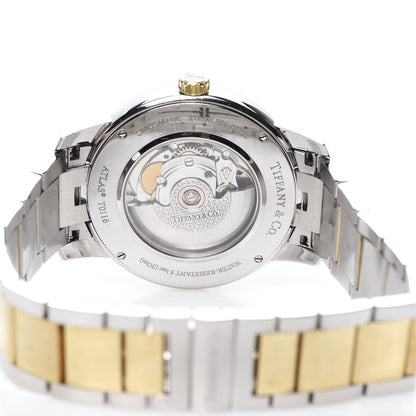 Tiffany Stainless Steel 18K Yellow Gold 42mm Atlas Automatic Watch 5 of 9