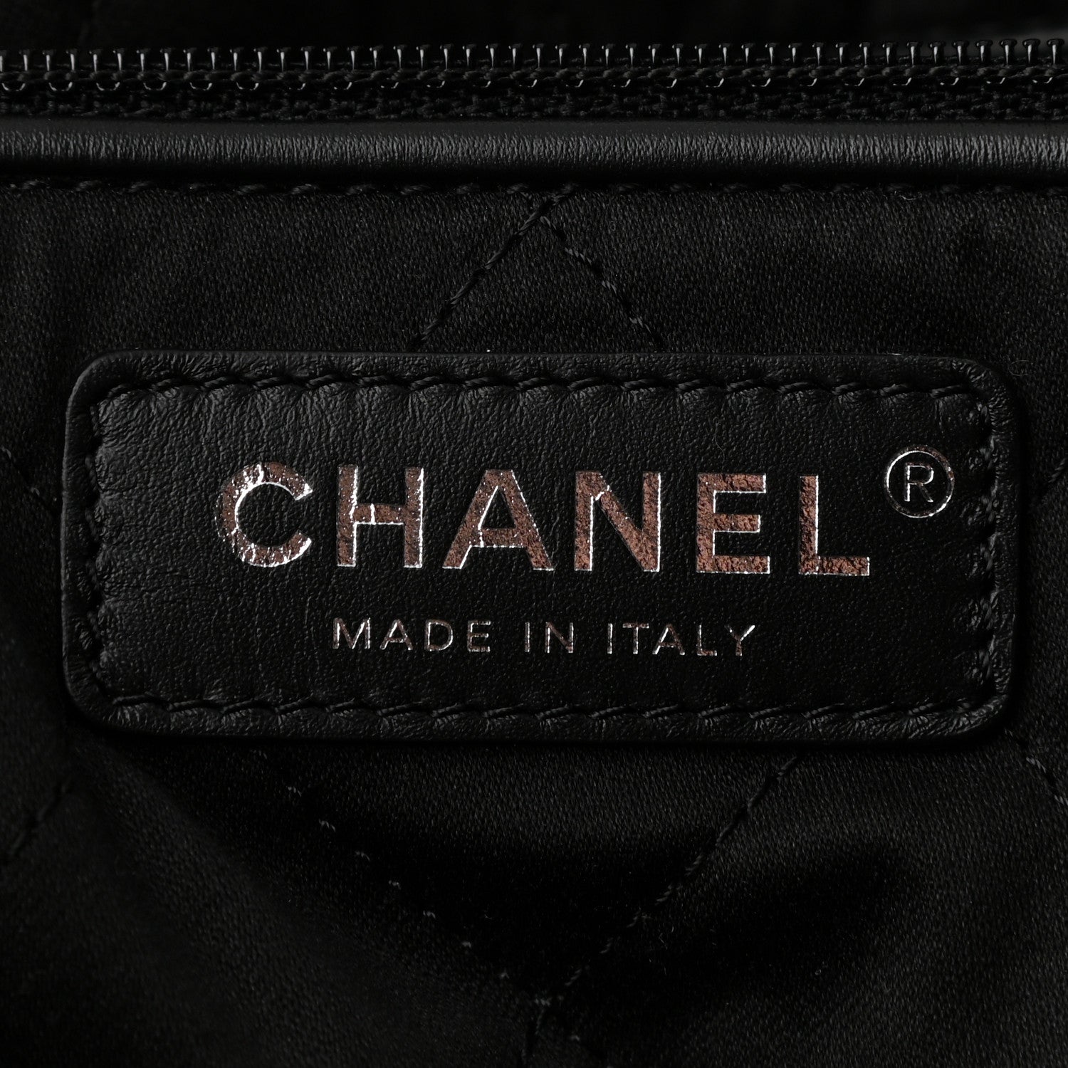 Chanel Shiny Calfskin Quilted Chanel 22 Backpack So Black 6 of 10