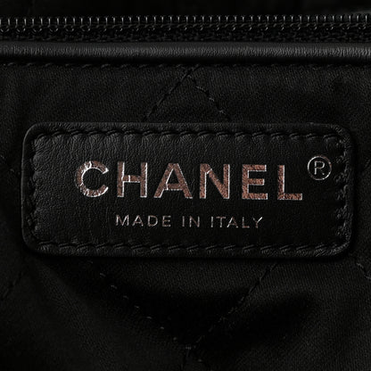 Chanel Shiny Calfskin Quilted Chanel 22 Backpack So Black 6 of 10