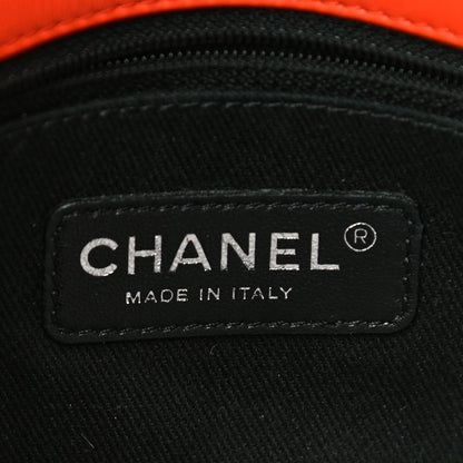 Chanel Patent Quilted Small Coco Shine Flap Orange 6 of 10