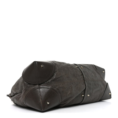 Chloe Calfskin Paddington Tote Grey 4 of 10