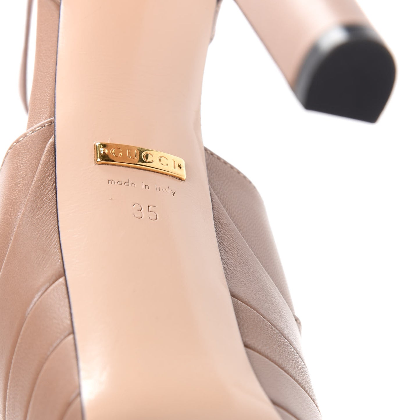 Malaga Kid Angel T-Strap Platform High Heel Pumps 35 Porcelain Rose