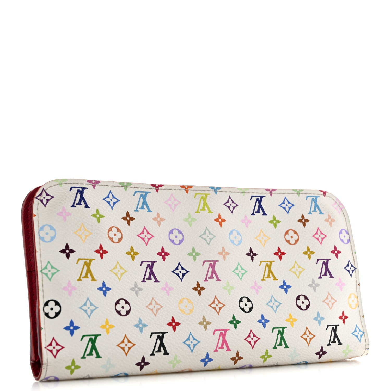 Louis Vuitton Monogram Multicolor Insolite Wallet White Eglantine 3 of 13