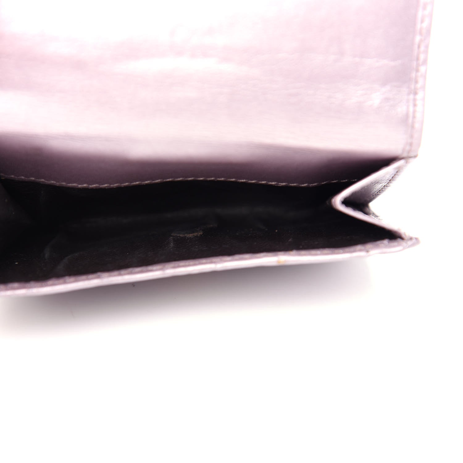 Gucci Metallic Soft Guccissima Lovely Heart French Flap Wallet Senanque 5 of 8