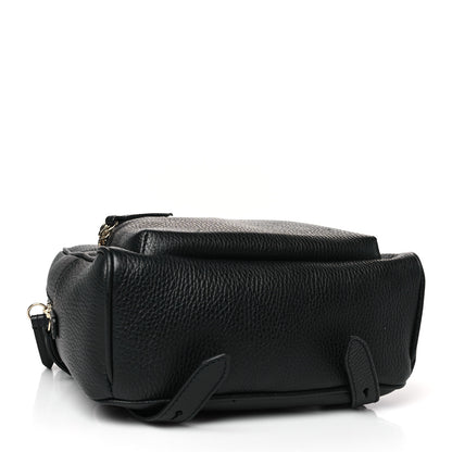 Gucci Pebbled Calfskin Soho Chain Backpack Black 3 of 8