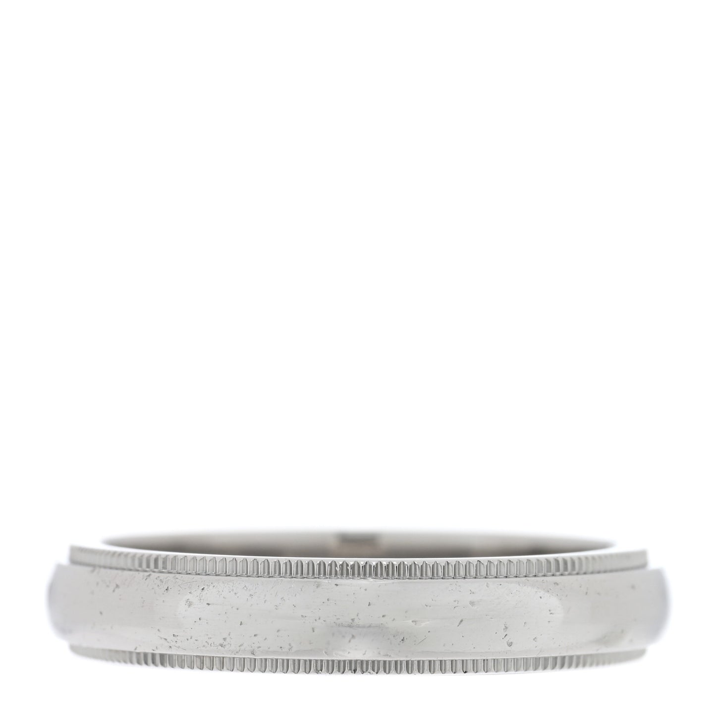 Platinum 4mm Together Milgrain Wedding Band Ring 58 8.25