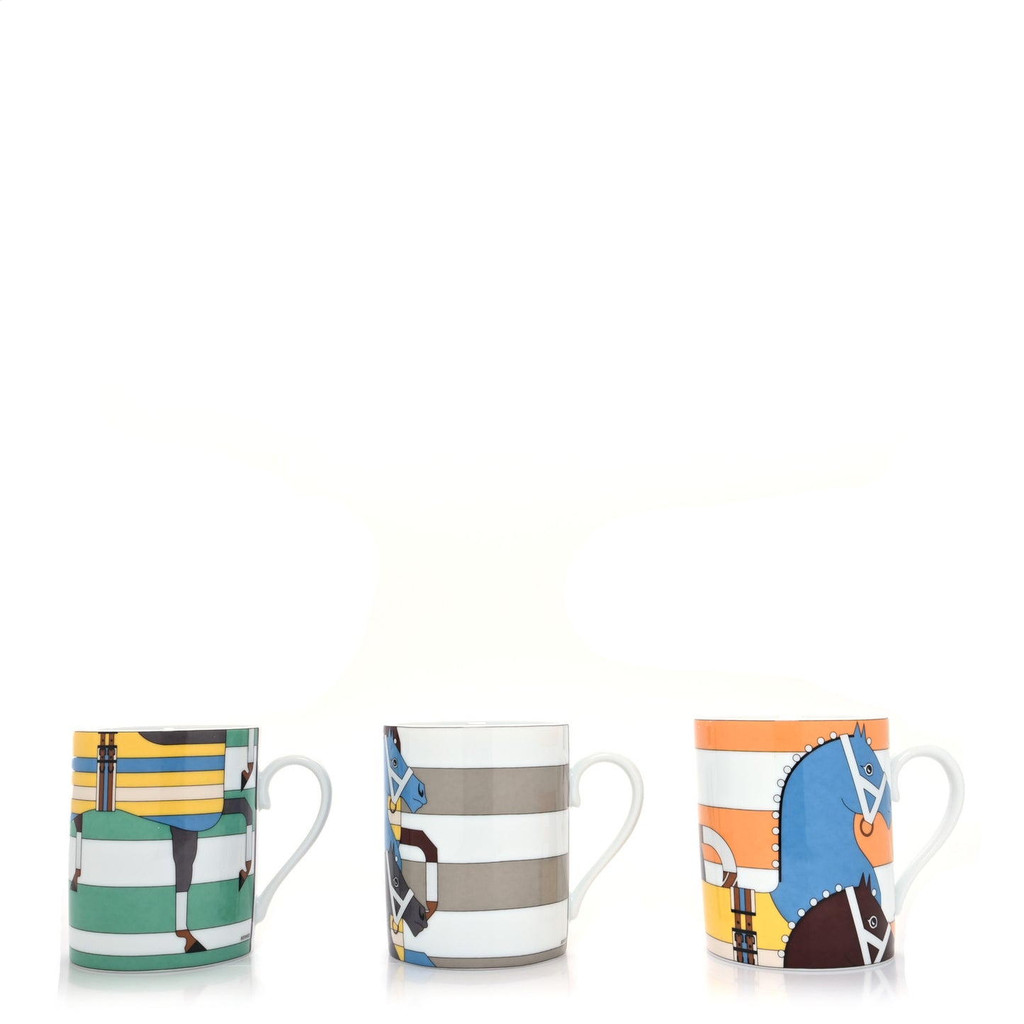 Porcelain Rocabar Mug Set of 3