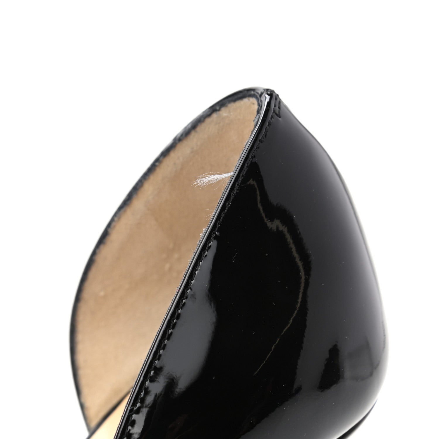 Christian Louboutin Patent Iriza 100 Pumps 35.5 Black 8 of 11