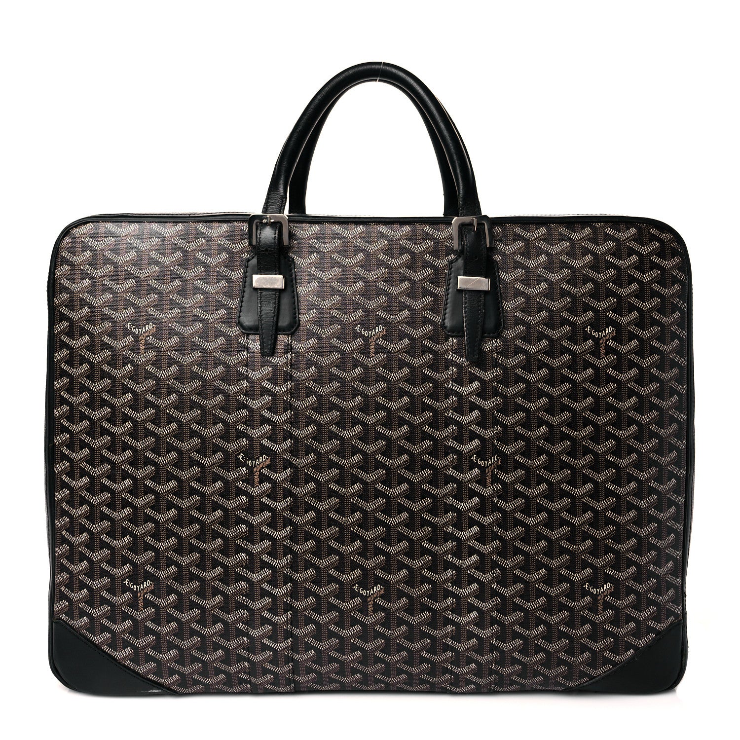 Goyard Goyardine Majordome 50 Soft Suitcase Black 1 of 11