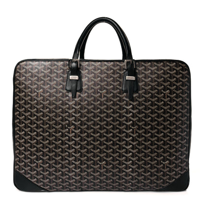 Goyard Goyardine Majordome 50 Soft Suitcase Black 1 of 11