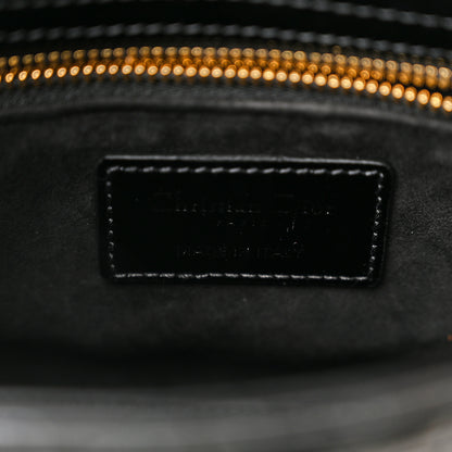 Christian Dior Patent Cannage Mini Lady Dior Black 6 of 9