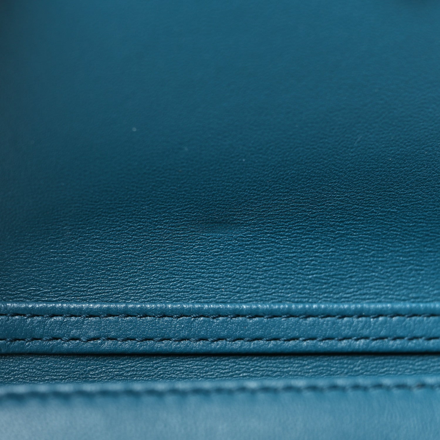 Christian Dior Lambskin Cannage Nano Lady Dior Pouch Deep Ocean 11 of 13