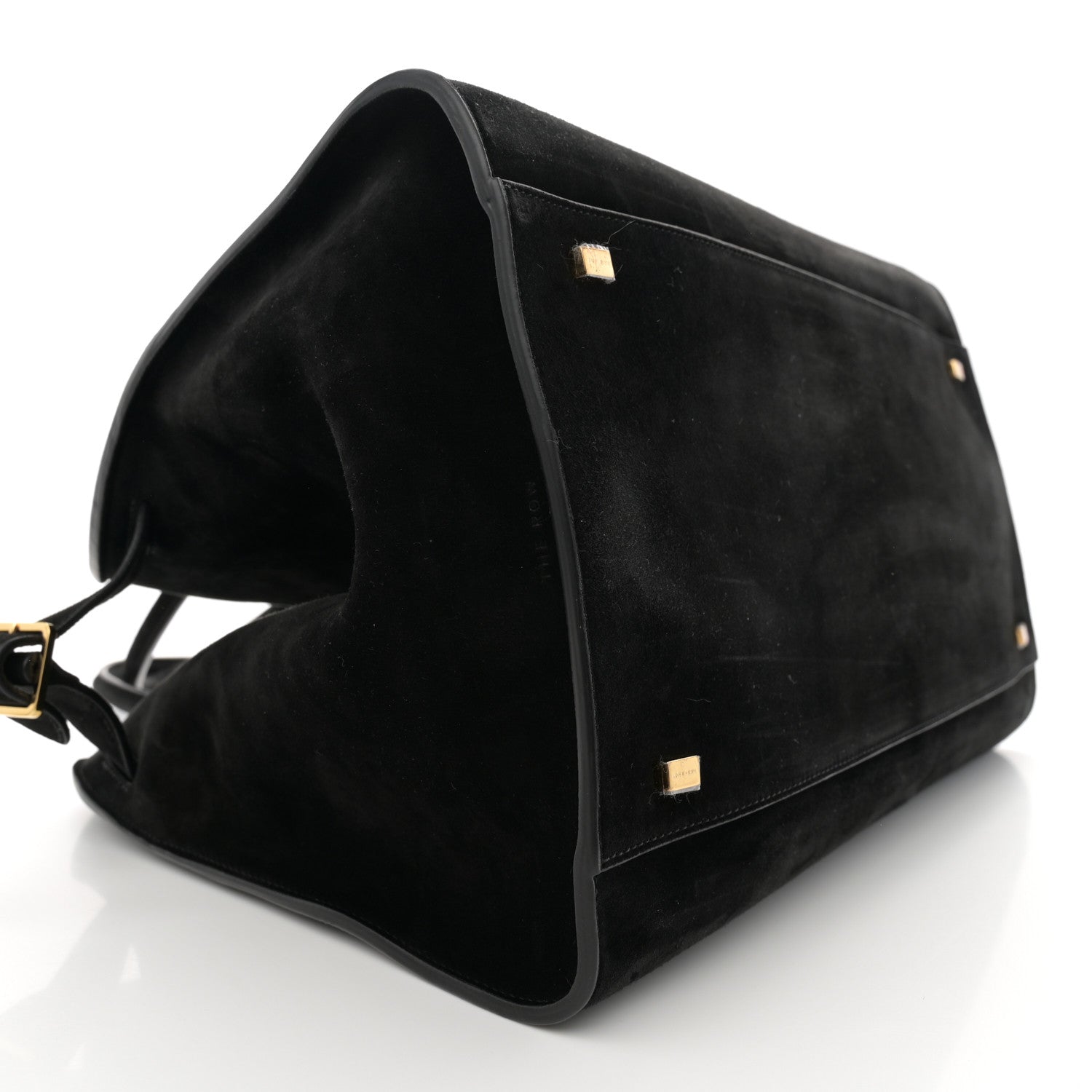 The Row Suede Soft Margaux 15 Black 8 of 9