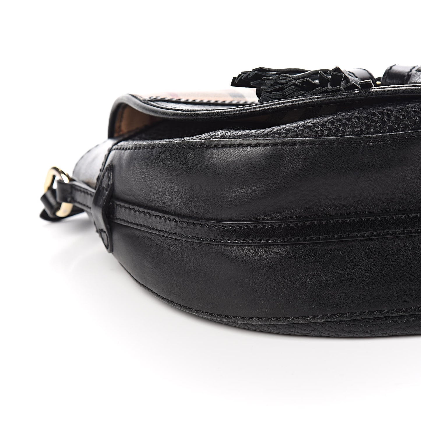 Haymarket Check Maydown Crossbody Bag Black
