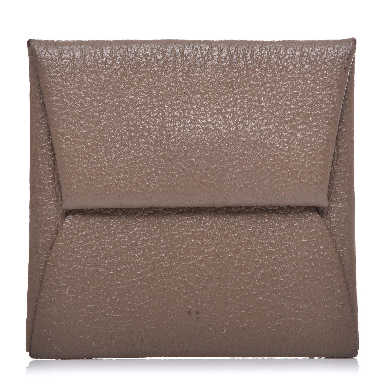Hermes Chevre Mysore Bastia Coin Purse Etoupe 1 of 11