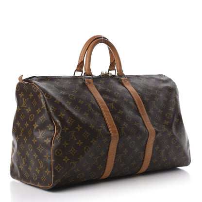 Louis Vuitton Monogram Keepall 50 2 of 9