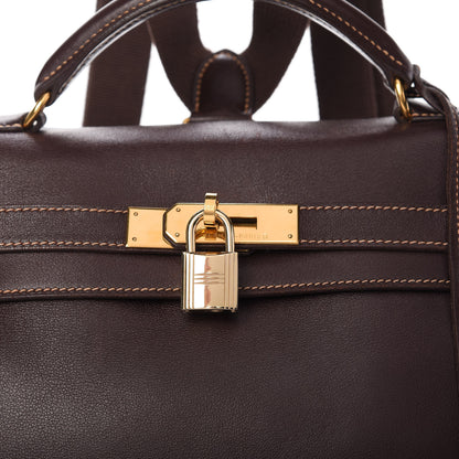 Hermes Gulliver Kelly Ado Backpack 20 Havane 9 of 18
