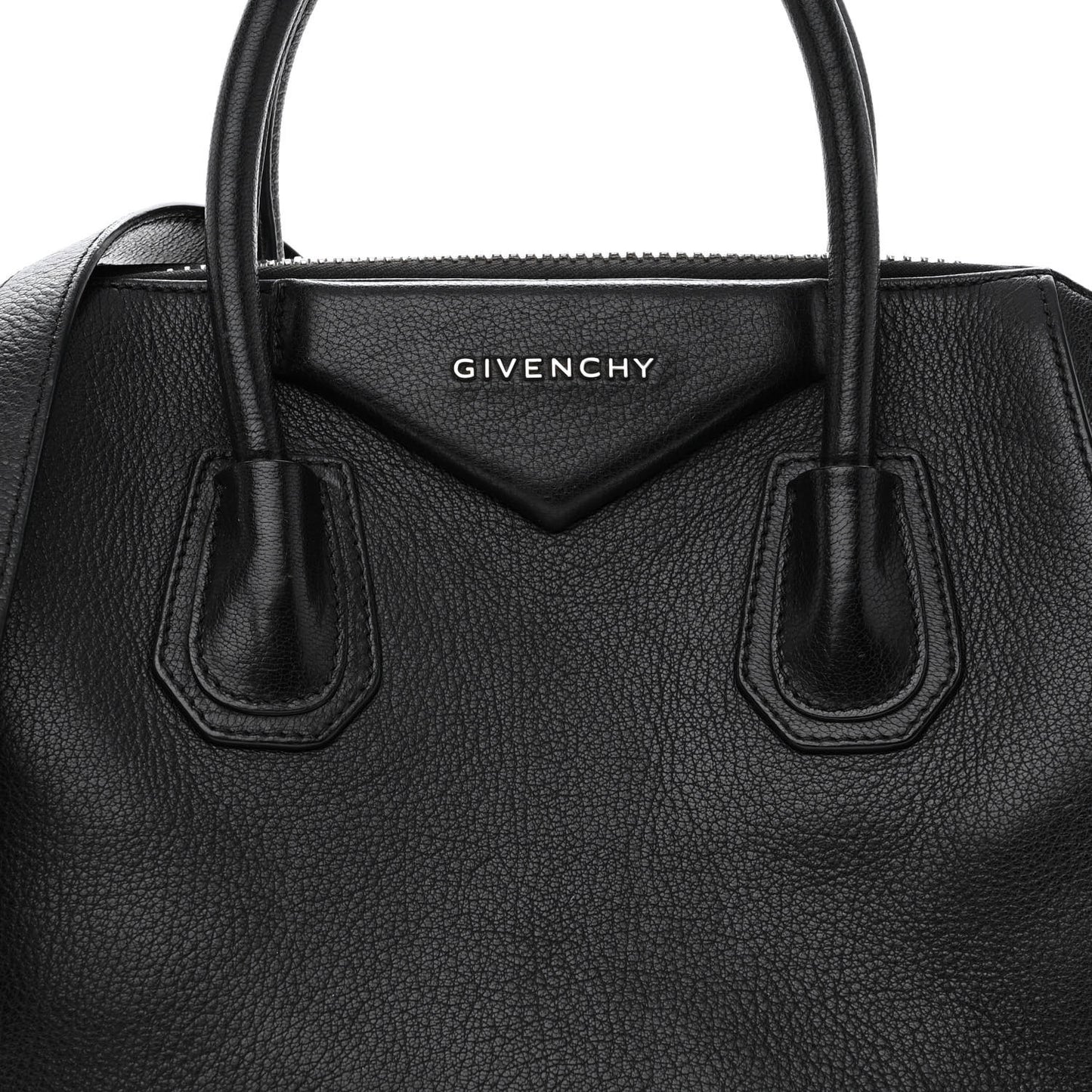 Sugar Goatskin Small Antigona Black