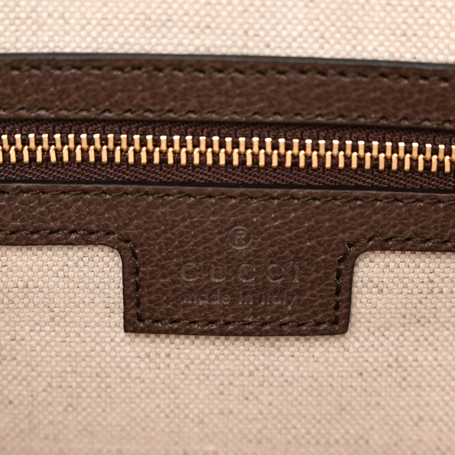 Gucci GG Supreme Monogram Web Medium Ophidia Top Handle Bag Beige Ebony 7 of 13