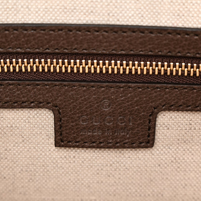 Gucci GG Supreme Monogram Web Medium Ophidia Top Handle Bag Beige Ebony 7 of 13