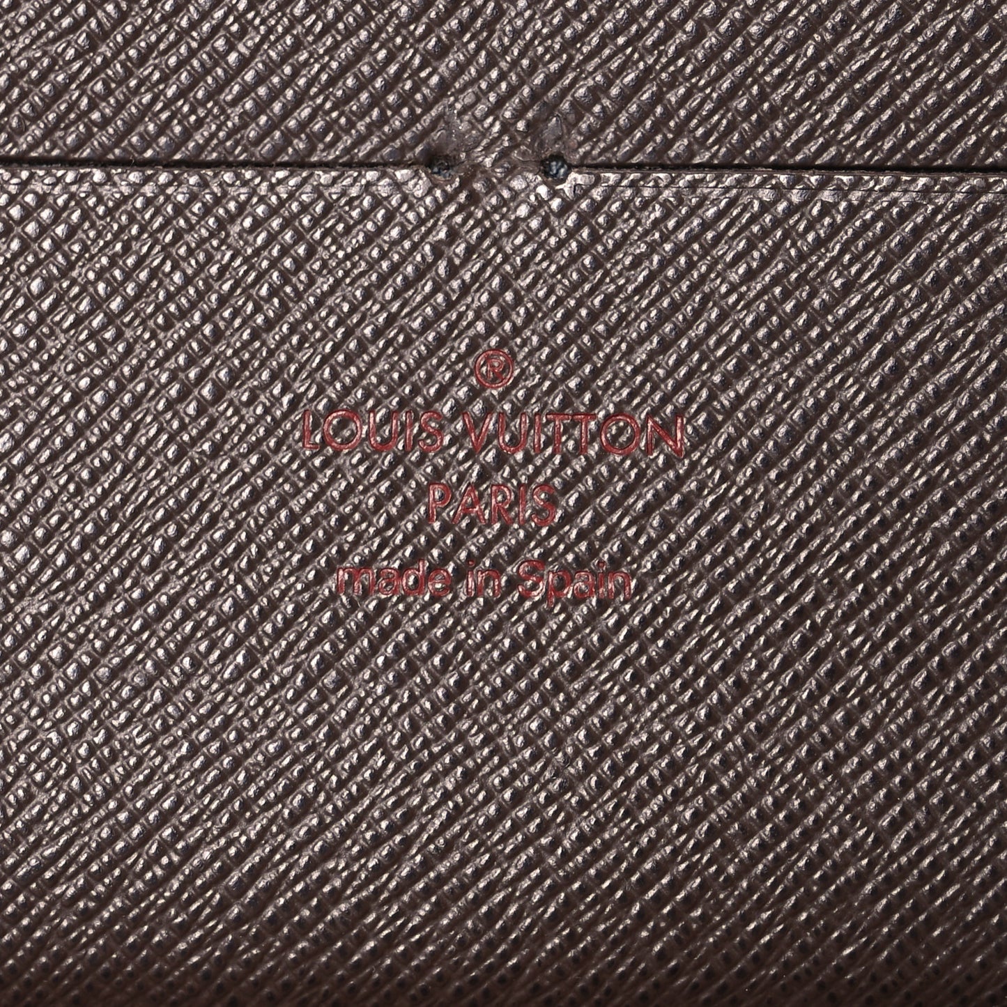 Damier Ebene Zippy Organizer Wallet