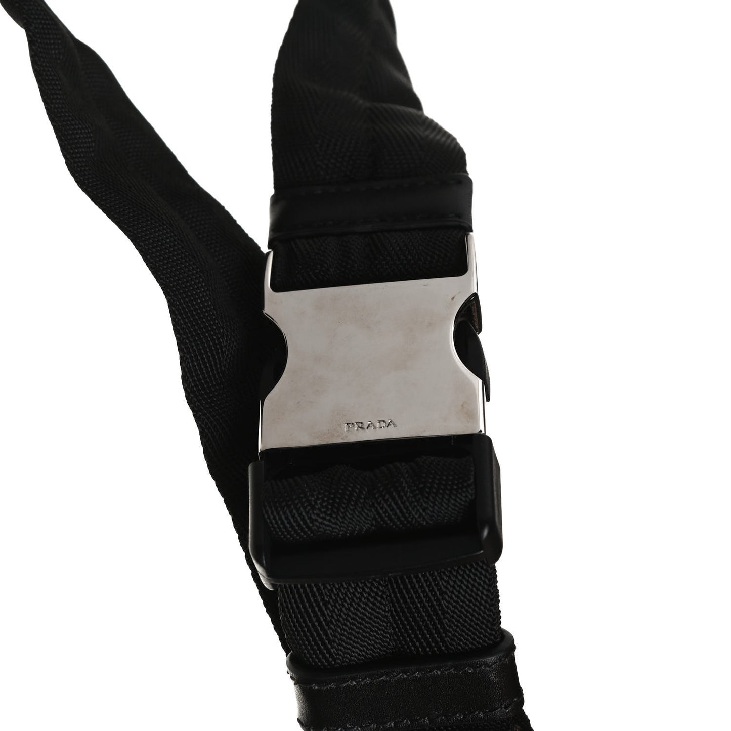 Tessuto Nylon Belt Bag Black