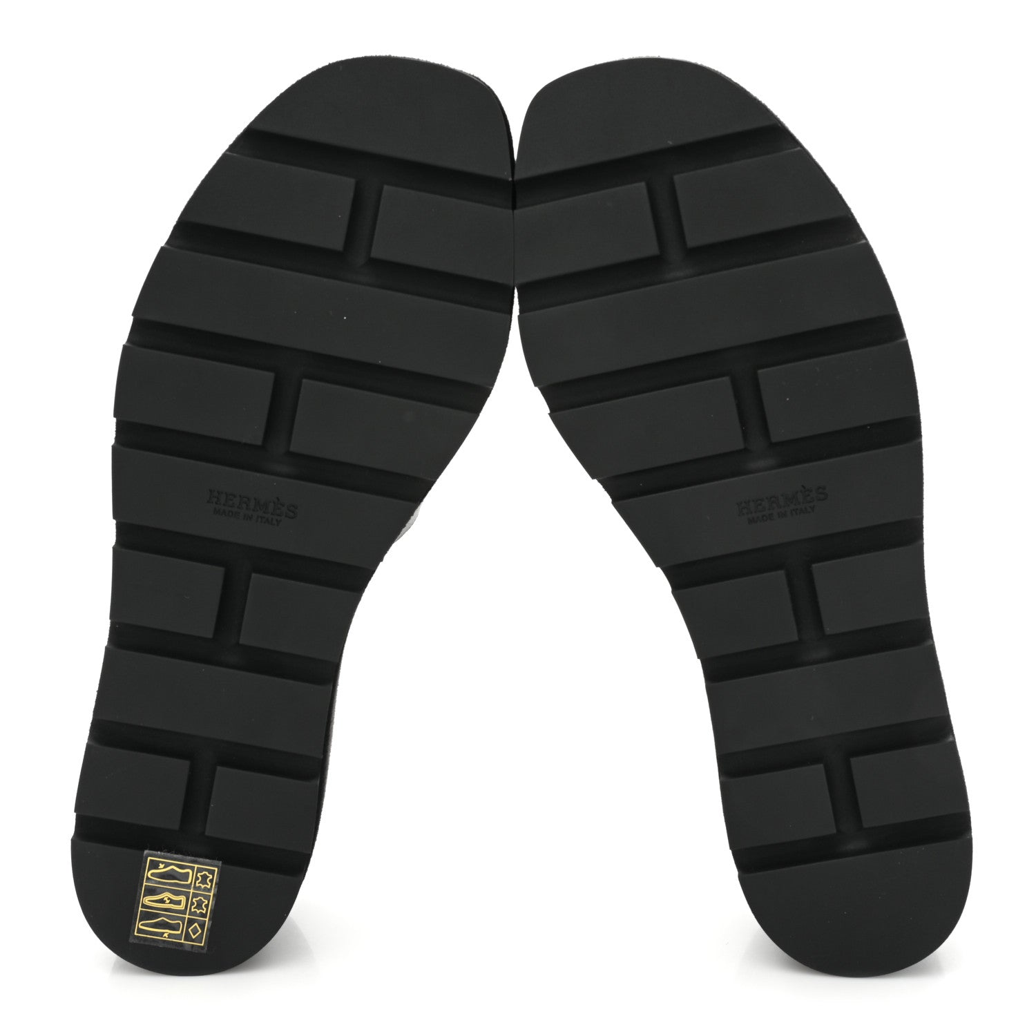 Hermes Calfskin Suede Eze 30 Sandals 37 Black 5 of 8