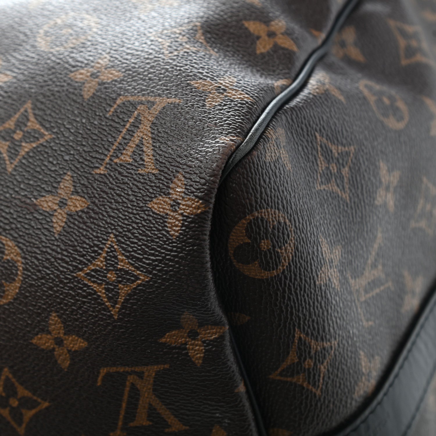 Louis Vuitton Monogram Macassar Keepall Bandouliere 45 12 of 19